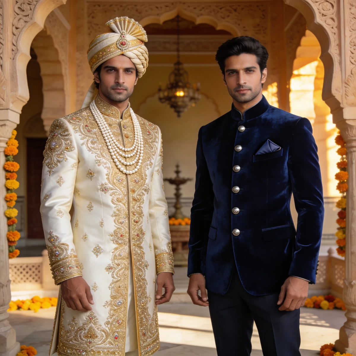 Sherwani vs Bandhgala: Which Indian Wedding Outfit Should You Wear?