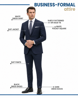 Suit Dress Codes Explained: A Complete Guide to Black Tie, White Tie, Business Formal &amp; Smart Casual for Men