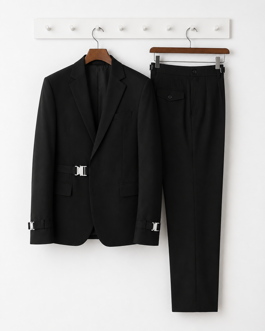Party Wear Buckle Suit