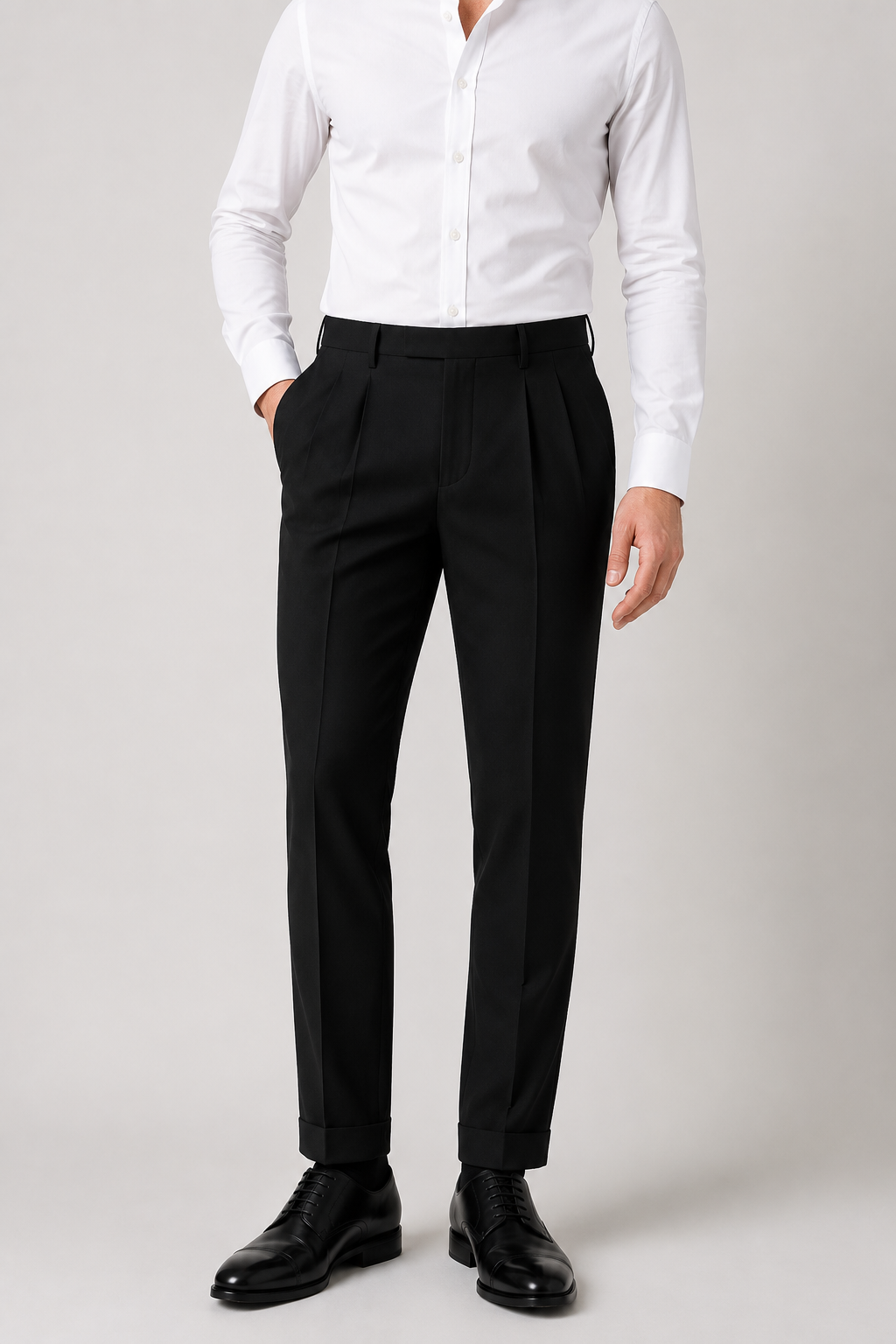 Black Tailored Formal Pant