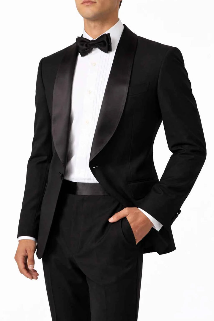Classic Black Tuxedo Suit
