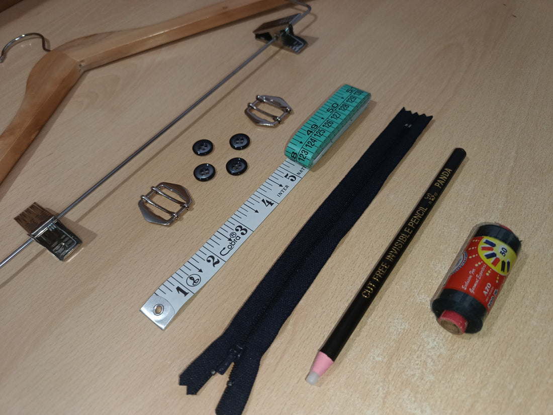 Vintage 1940s Gurkha Fabric Kit