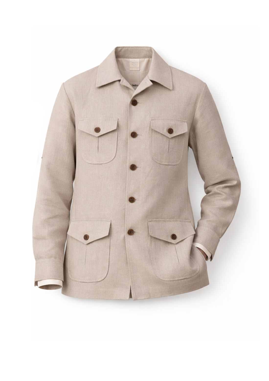Linen Safari Suit For Men