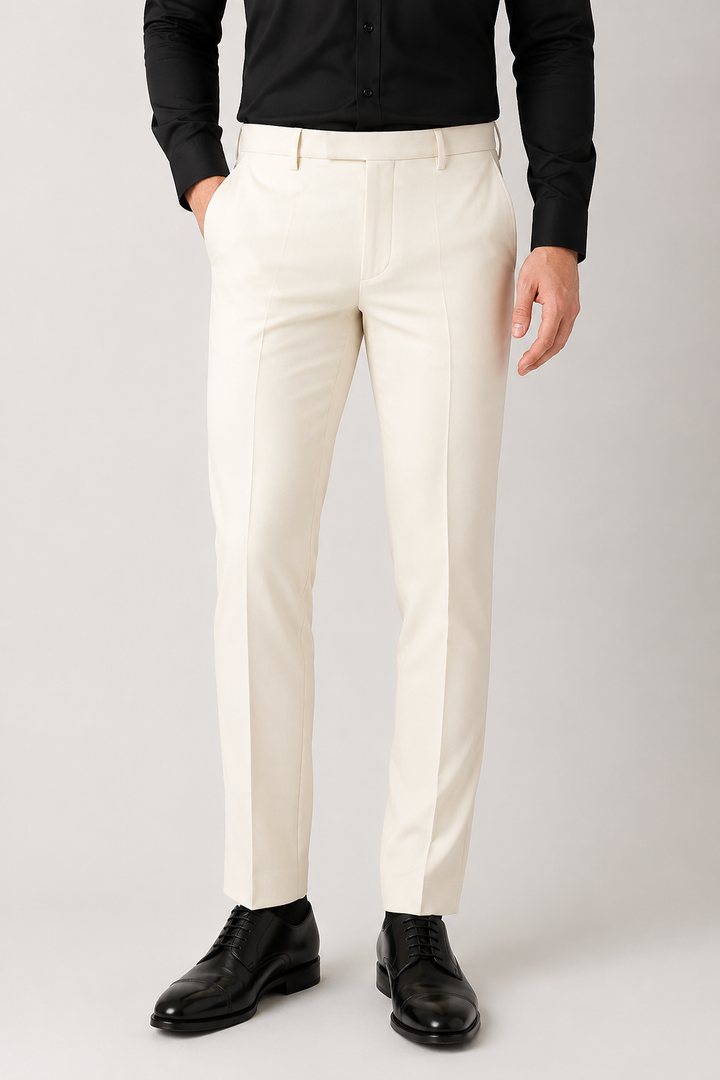 Ivory Tailored Formal Pant