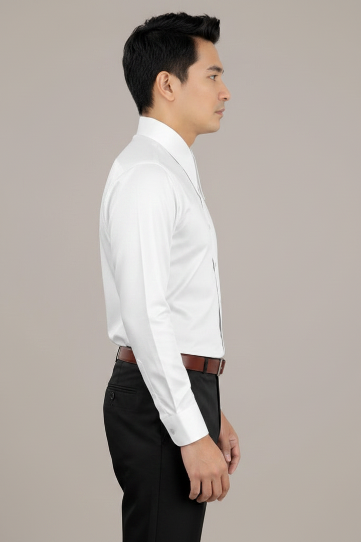 Long Collar Formal Shirt