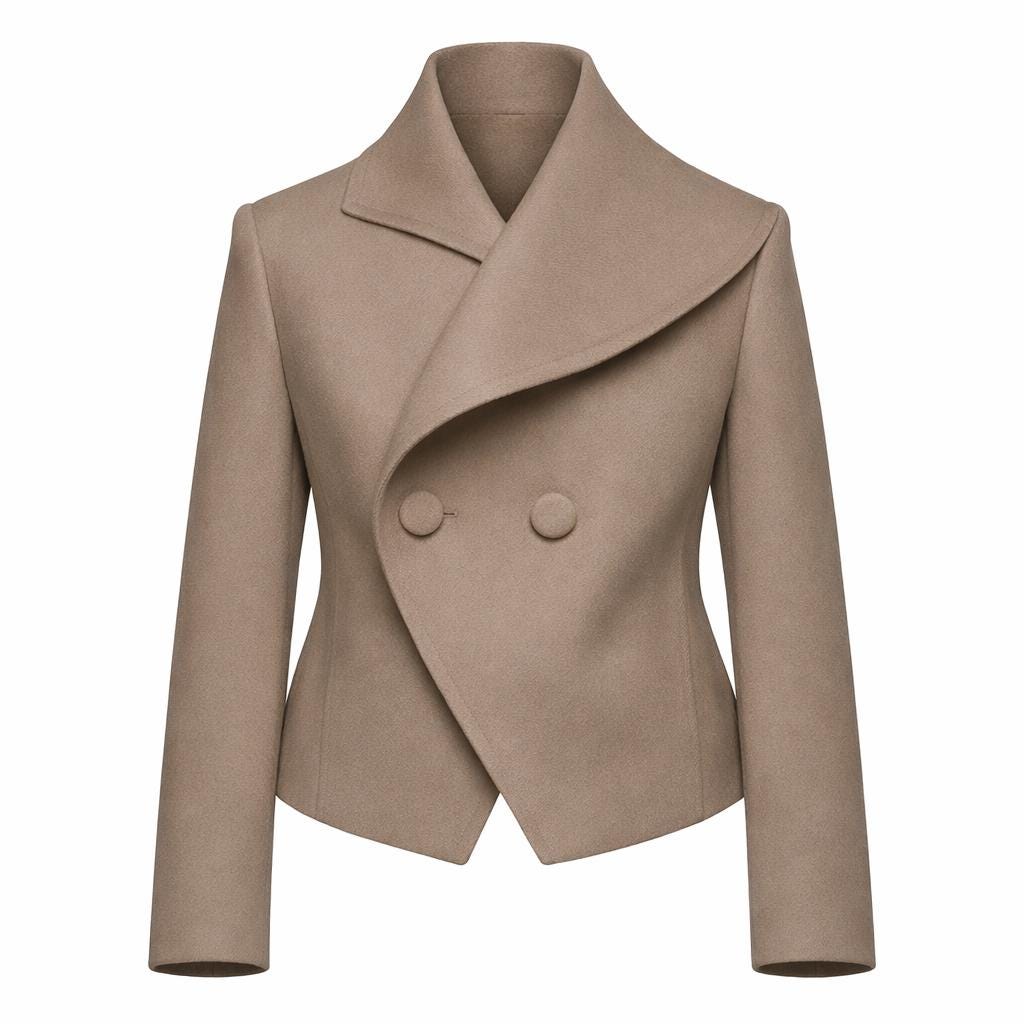 Crop Korean Suit
